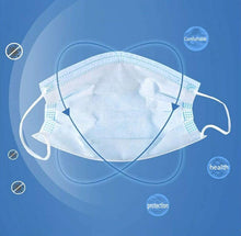Load image into Gallery viewer, Face Mask Disposable 3-Layer (PACK OF 50) - Cargo Shop Online
