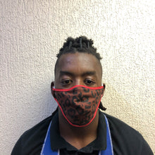 Load image into Gallery viewer, Mask 3-Layer Fabric Slimline - Choc Leopard - Cargo Shop Online
