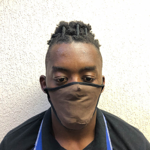 Mask 3-Layer Fabric 3D - Polycot Coppertone - Cargo Shop Online