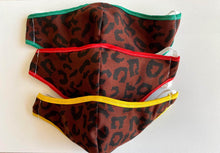 Load image into Gallery viewer, Mask 3-Layer Fabric Slimline - Choc Leopard - Cargo Shop Online
