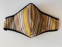 Load image into Gallery viewer, Mask 3-Layer Fabric Slimline - Multi Stripe - Cargo Shop Online
