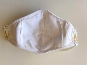 Mask 3-Layer Fabric Slimline - Triple Stripe Mustard - Cargo Shop Online