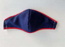 Load image into Gallery viewer, Mask 3-Layer Fabric Slimline -  Poly Navy - Cargo Shop Online
